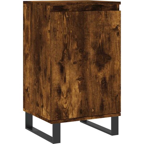 Maison Exclusive - Credenza Rovere Fumo 40x35x70 cm in Legno Multistrato