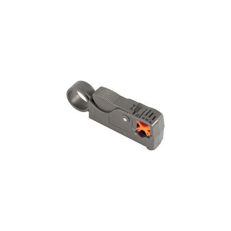 Pince à dénuder multifonction pour câble coaxial et réseau, couteau intégré – (1/5)