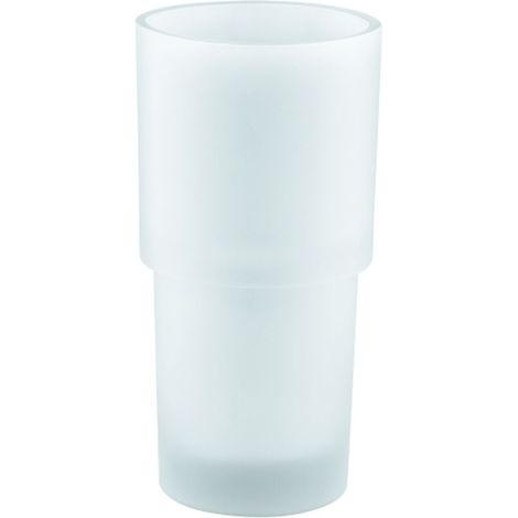 GROHE Vaso de repuesto para juego de escobillero, vidrio mate, 40952000
