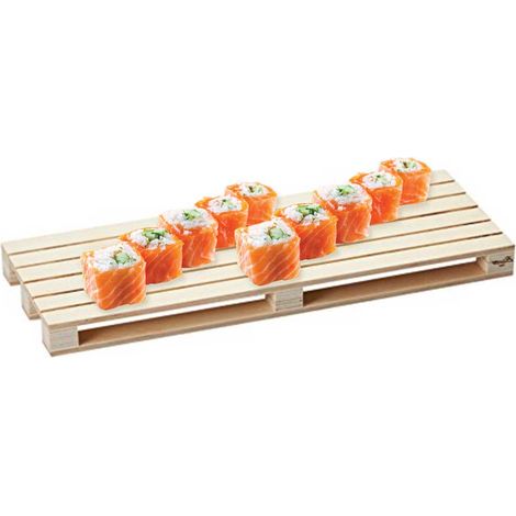 Tagliere da cucina in legno forma pedana pallet 15 x 40 cm (1/4)