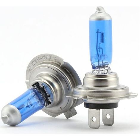 H7 100 W lampe automobile lampe au xénon à gaz lumière halogène 12 V Super Bright Fog Xenon HID Ampoule Blanc (1/5)