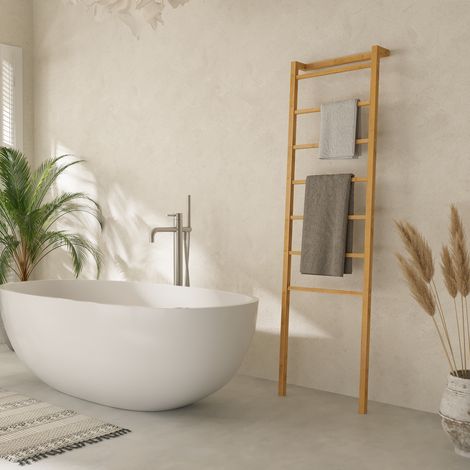Porte-serviettes en bambou, naturel (1/5)
