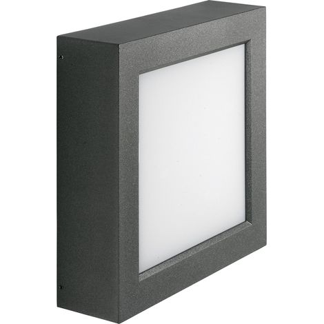 Applique BOX IP65 LED SMD AC 20W 2300lm CRI80 3000K Anthracite (1/3)