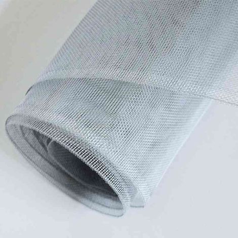 Rete per zanzariera in alluminio a maglia rettang.1.2x10 metri - biacchi ettore (1/2)