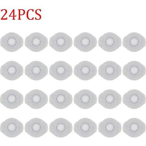 Lot de 24 filtres pour réservoir d'eau compatibles avec les aspirateurs robots Xiaomi Roborock S50 et S51. Accessoires et pièces détachées. (1/2)