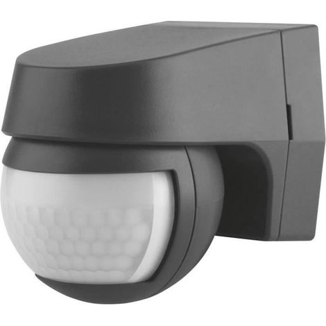 Lampadaire à LED extérieur avec détecteur de mouvements x LED intégrée LEDVANCE SENSOR WALL 110DEG 4058075244757 gris fo APPLIQUE (1/3)