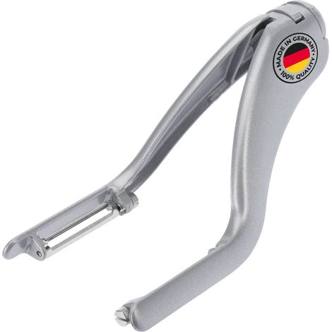 Westmark Doppio pelaverdure, Per asparagi, Lame in acciaio inox, Peel-Star, Alluminio, Rivestimento per uso alimentare, 60502260 (1/4)