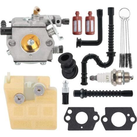 Carburatore Hippotech 1121 120 1612 per motoseghe Stihl 026 MS260 MS240 MS 240 024 024AV 024S Carburatore per Walbro WT-194 WT-194-1 con filtro aria e kit di regolazione candela.
