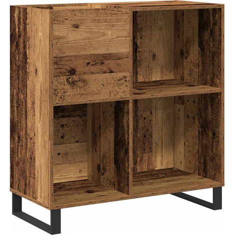Maison Exclusive - Mobile porta vinili Legno vecchio 84,5 x 38 x 89 cm