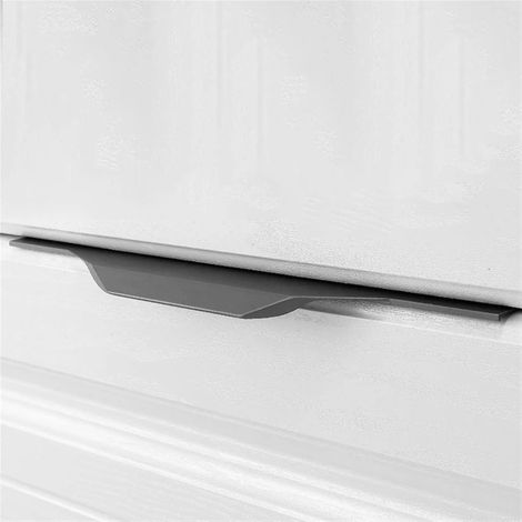 Poignée invisible longue en alliage d'aluminium, bouton de porte (1/5)