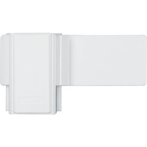 Abus Sw10 Serratura per Finestre, Sistema Antieffrazione, Montaggio Senza Foratura Nell`Anta Della Finestra, Livello di Sicurezza: 4, 10443, Bianco (1/4)