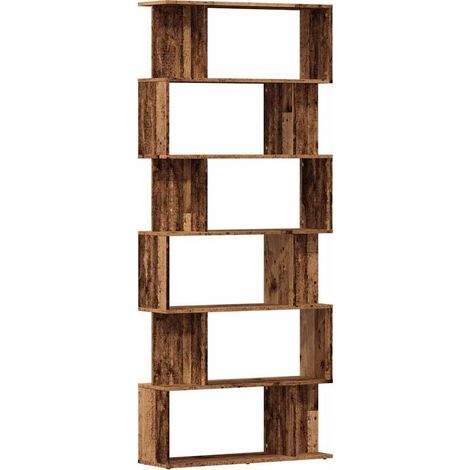 Maison Exclusive - Libreria in Legno Antico 80x24x192 cm Legno Multistrato