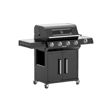 BARBECUE A GAS DA GIARDINO MASTER STEAK 4 FUOCHI + FORNELLO IN GHISA (40025)