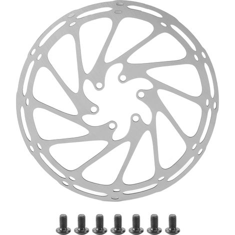 Convient aux disques de frein de vélo légers en acier inoxydable résistant à la rouille, 180 mm (1/5)