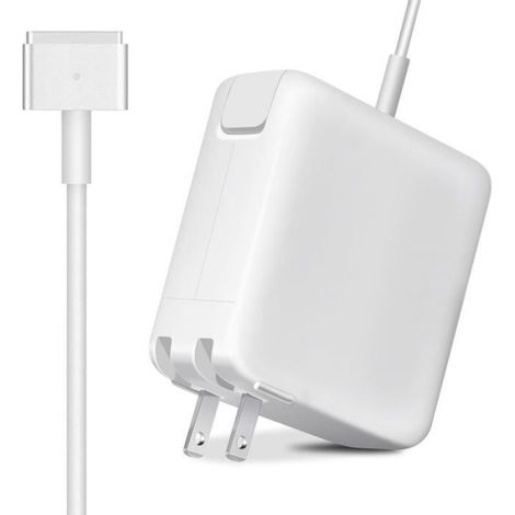 Chargeur 45 W - T-tip - Pour MacBook Air 11 Pouces Et 13 Pouces - Entrée 100-240 V - Sortie 14,85 V 3,05 A - Compatible Modèles A1435 A1465 A1466 - 1 Pièce (1/5)