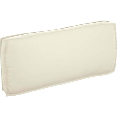 Cojín Tela Oxford Crema 120 x 50 x 12 cm vidaXL (1/5)