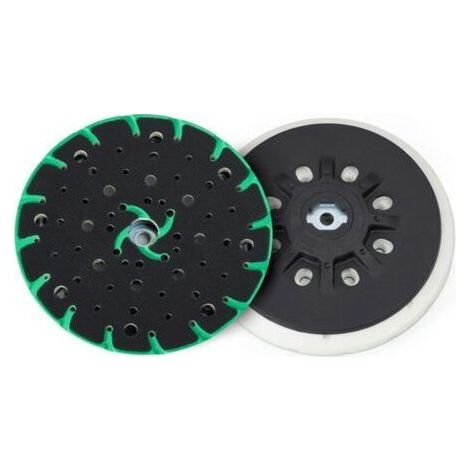 Plateau ponceuse 150 mm avec aspiration de poussière - Filetage de raccordement M8 - remplacement du festool plateau ponceuse, compatible avec le ponceuse excentrique 150mm bosch makita etc. (1/4)
