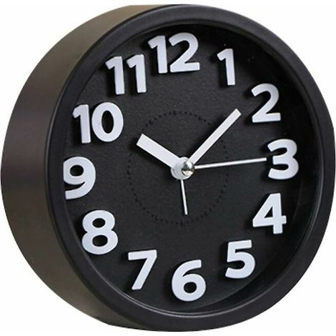 royaluxe - Horloge de chevet Horloge numérique de bureau Mini horloge Horloge de table de bureau Horloge muette (1/4)