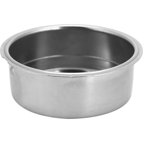 Panier Filtre Café Inox Double Couche avec Clip de Verrouillage Accessoire Machine à Café pour Double Tasse (1/5)