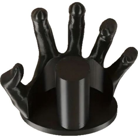 Lustiger handförmiger Toilettenpapierrollenhalter für Badezimmer, Küche, Badezimmer, Aufbewahrungszubehör