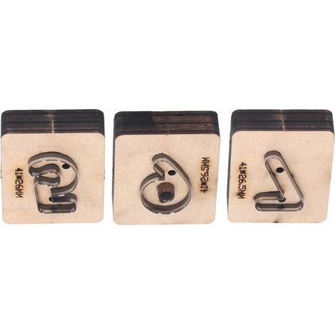 Découpeuse à métal pour cuir numéros 5 6 7, emporte-pièce précis coupe rapide, gabarit DIY pour papier carton, outil de perforation artisanat. (1/5)