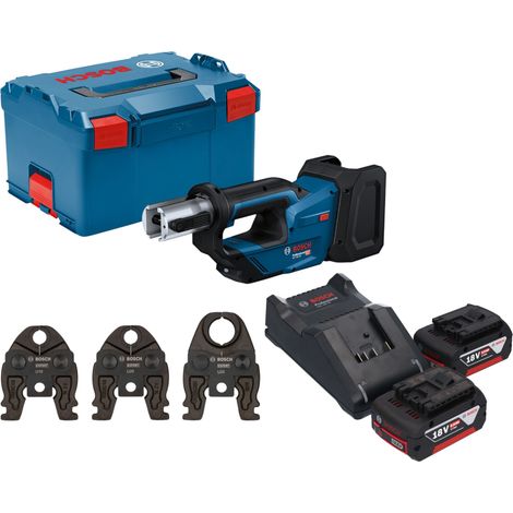 Bosch 06019M2003 GPT 18V-19 Utensile a pressione a batteria, L-BOXX 238, Kit U - senza batteria - senza caricabatterie + L-BOXX 238 (1/5)