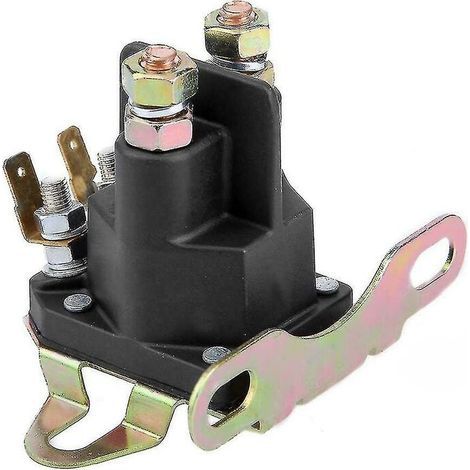 Relais solénoïde de démarreur 4 pôles pour tondeuse à gazon de bateau à moteur Briggs Stratton universel (1/5)