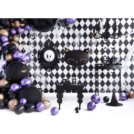Seau de 6 boîtes à popcorn squelette pour Halloween (1/5)