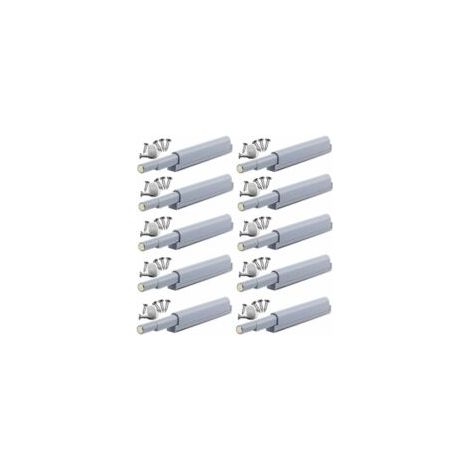 Appuyez pour ouvrir magnétique loquets Fermetures magnétiques push-open ouvre et ferme la porte avec une simple pression (10 pièces)