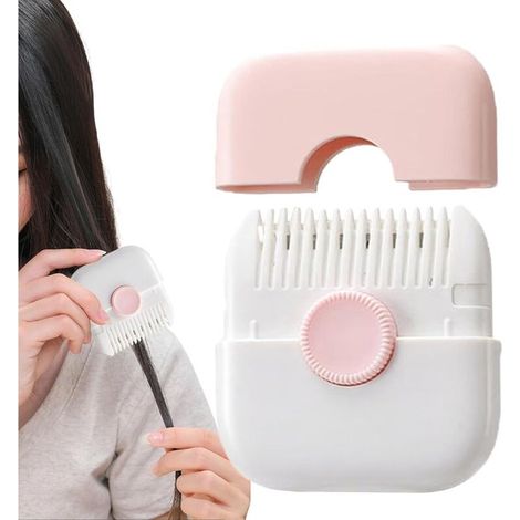 Tondeuse à pointes fourchues 2 en 1, coupe-cheveux, outil de coiffage pour hommes et femmes, mini portable - AquaForge