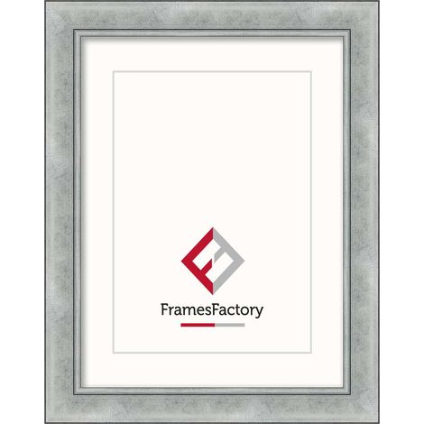 Cornice decorativa barocca Bel argento 59,4 × 84,1 cm A1 (1/5)