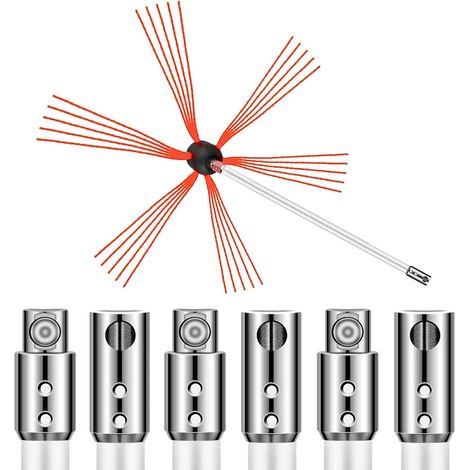 Kit Ramonage 7M en Nylon pour Poêle à Granulés et Cheminée (1/5)
