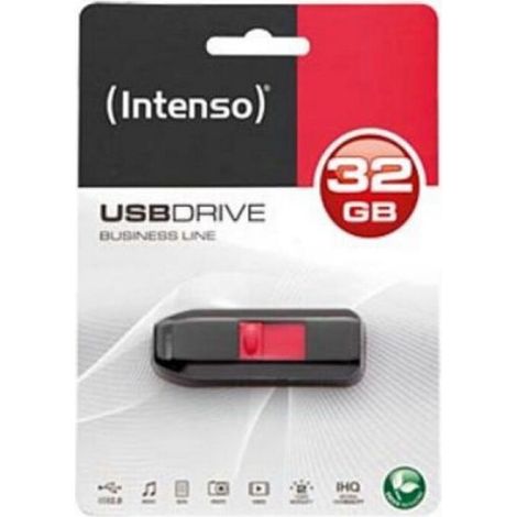 STICK Intenso Business Line schwarz. rot 32 GB (1/4)