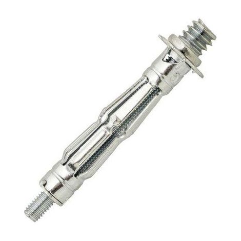 Chevilles corps creux acier zingué - avec patte à vis PAV M6x37mm - Lot de 3 sceaux de 250 (1/2)