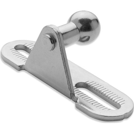 Enganche puerta madera/aluminio amortiguador gas -