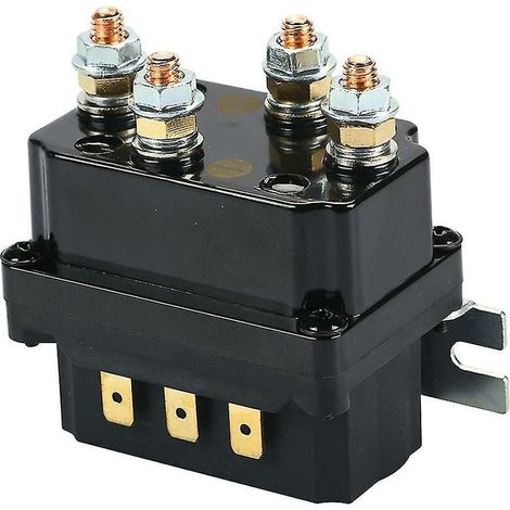 Interruttore a bilanciere per verricello 12v, relè solenoide, contattore per verricelli, ATV, UTV (1/5)