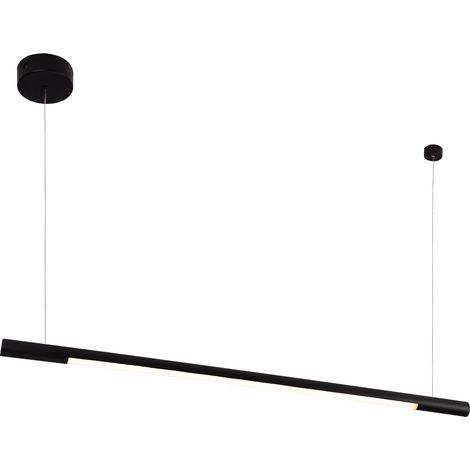 Lampada sospensione LED nera 100 cm dimmerabile Maxlight (1/2)
