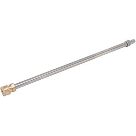 Rallonge pour nettoyeur haute pression compatible avec pistolet pulvérisateur électrique 1/4 pouce, convient aux machines à laver 40,5 cm (1/5)