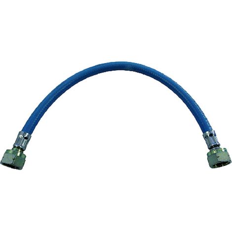 tubo in gomma per ricarica travaso gas gpl 40 cm   8 mm raccordo