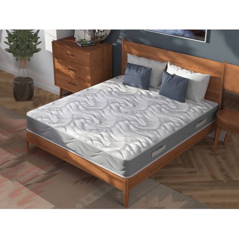 Dmora - Einzelne Matratze Dcorazz, Memory Foam Trioform-Matratze, ergonomische Matratze, Taschenfederkernmatratze, 100 % Made in Italy, 90x200h25 cm (1/5)