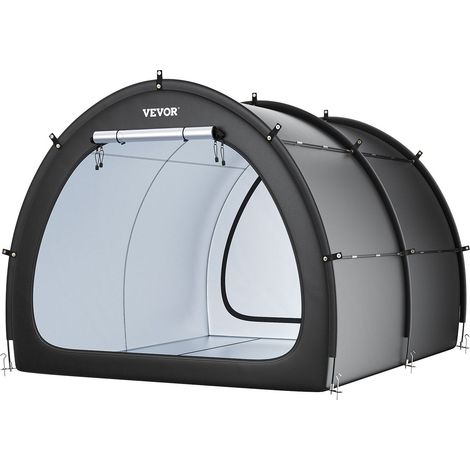 Tente de stockage pour vélos, capacité de 5+ vélos, spacieuse et étanche avec fenêtres ventilées et double fermeture éclair (1/5)