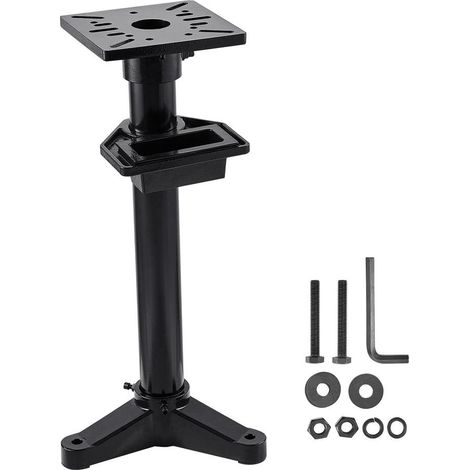 Stabilité Maximale Support Touret à Meuler avec Réservoir Eau Hauteur 840 mm pour Meuleuse d'Établi 27x27 cm (1/5)