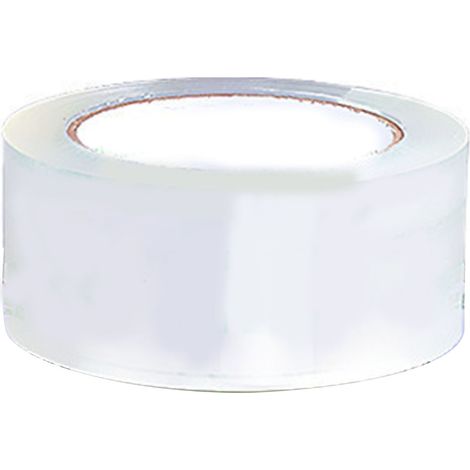 4,8 cm breites und 36,6 m langes transparentes Klebeband aus robustem und langlebigem PET, ideal für Verpackungen und Heimwerkerprojekte. (1/4)