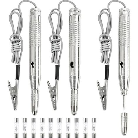 3 Pièces Testeur de Fusible Voiture, Stylo Testeur de Tension (1/5)