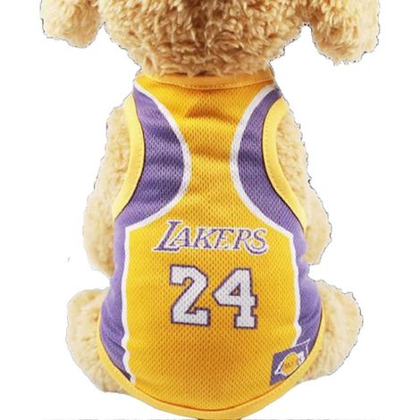 WM-Hunde-T-Shirt, helles und weiches Strickmuster, atmungsaktive Sommerweste für Welpen, leichte Hundejacke, weich, atmungsaktiv, verstellbare Größe, Hunde-Sportbekleidung (1/5)