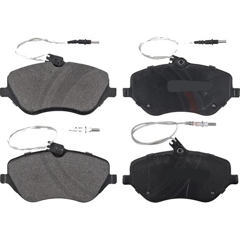 KIT PASTIGLIE FRENO ANTERIORI compatibile con PEUGEOT 407 COUPE' (6C) / PASTIGLIE FRENANTI AUTO OEM P 61 119 P 61 078, / SOSTITUZIONE DIRETTA / BASSA POLVERE / SILENZIOSO
