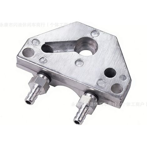 Pièces de modification pour moto : support d'entrée d'huile moteur, intercooler, radiateur et support d'admission d'huile moteur (1/4)