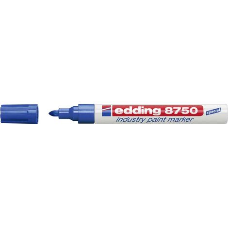 Edding 8750 Marker Industriale Blu 2-4 mm (1/5)