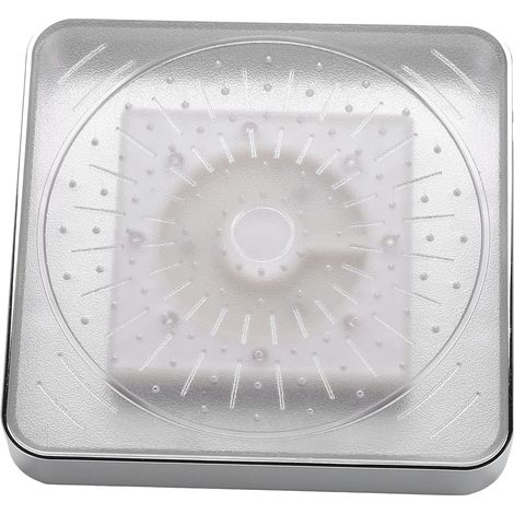 Pommeau de douche LED 6 pouces avec 7 couleurs changeantes, pulvérisateur de douche innovant pour salle de bain et maison. (1/5)