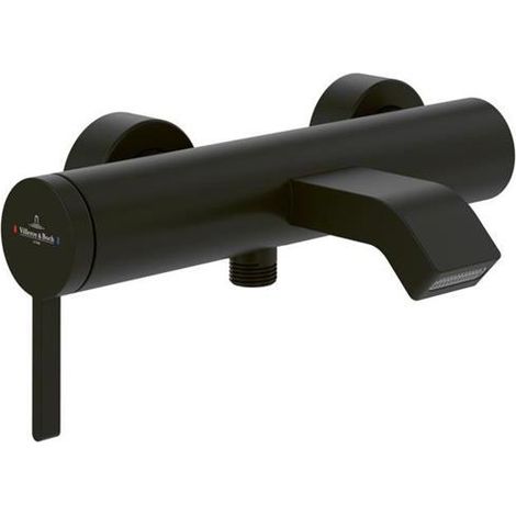 villeroy boch Villeroy & Boch Dawn miscelatore monocomando per vasca, 274x173x111mm, TVT106501152, Matt Black, TVT106501152K5